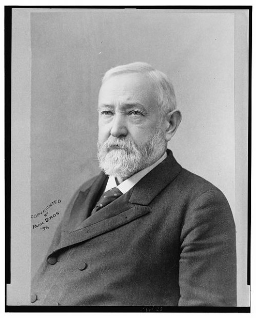 Benjamin Harrison, 23rd President of the United States. 1889-1893 (Library of Congress Prints and Photographs Division Washington, D.C. 20540 USA