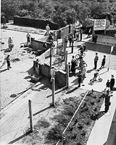 Construction of the Berlin Wall began on August 13, 1961 (Photo Source: JFK Presidential Library and Museum