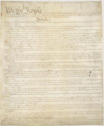 United States Constitution (Image Courtesy of the National Archives)