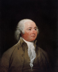 John Adams, Second POTUS , official portrit (Source White House Historical Association)