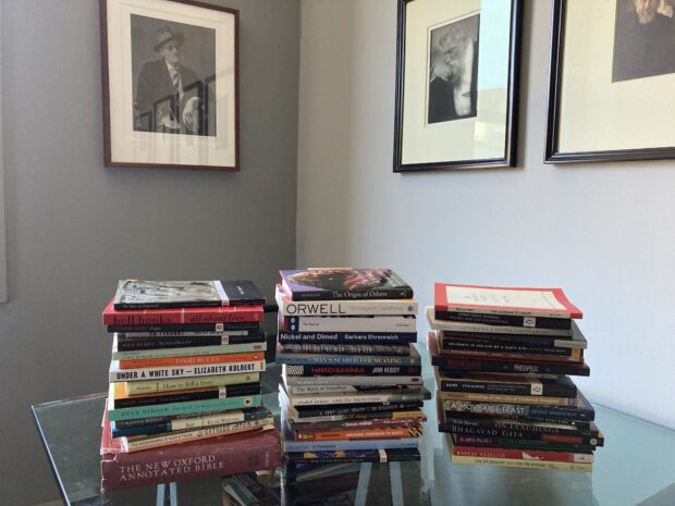 What a year of reading--briefly-- looks like