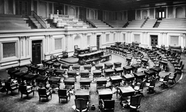 US_Senate_Chamber_c1873 | Don't Know Much